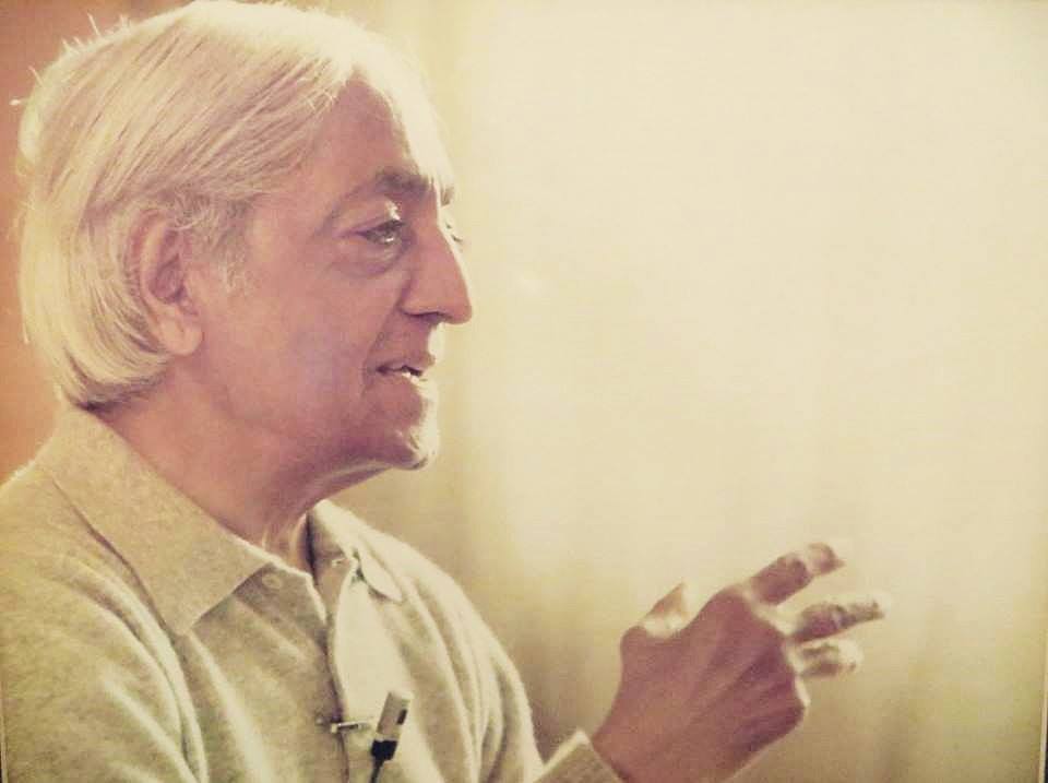J Krishnamurti